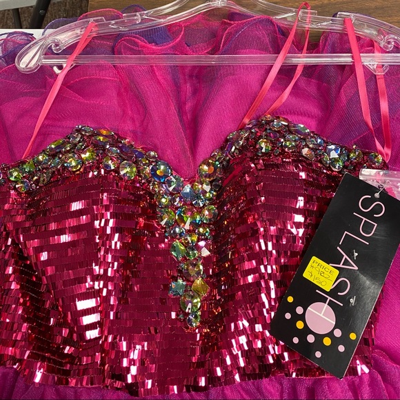 NWT SPLASH BY LANDA JA170 / Size 10 / Fuchsia - Picture 3 of 6